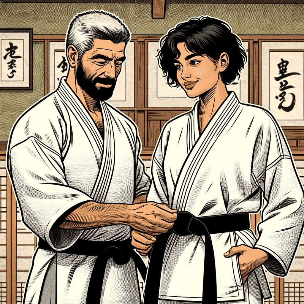 TMATC program image Karate training illustration at TMATC